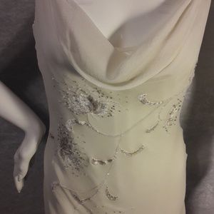 White House Black Market silk dress NWT